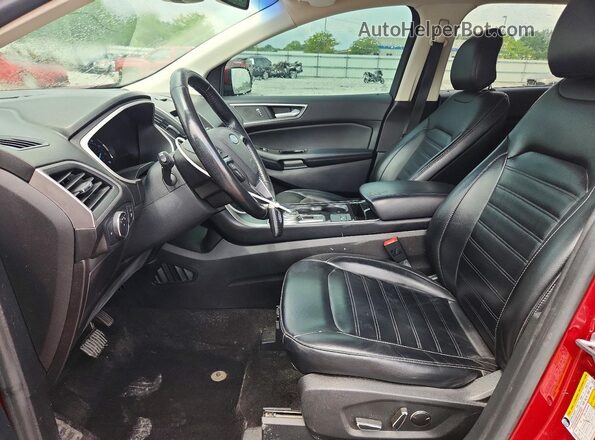2FMPK3J96KBC59449 2019 FORD EDGE Red Vista interior delantera