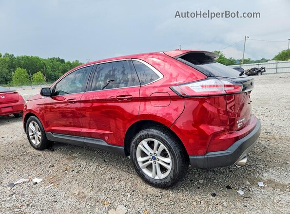 2FMPK3J96KBC59449 2019 FORD EDGE Red Trasero izquierdo