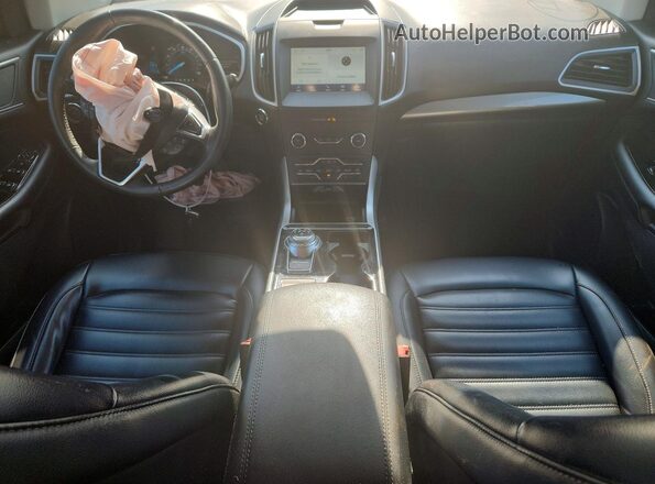 2FMPK3J96LBA44039 2020 FORD EDGE Серебряный Вид панели приборов