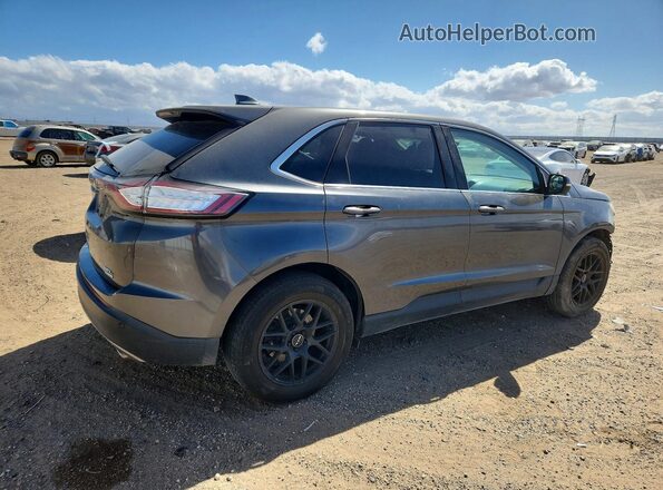 2FMPK3J97GBB11544 2016 FORD EDGE Gray Задня права чверть