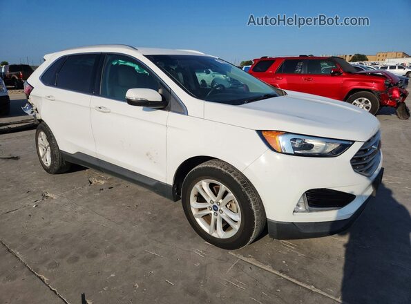 2FMPK3J97KBB48781 2019 FORD EDGE White წინა მარჯვენა