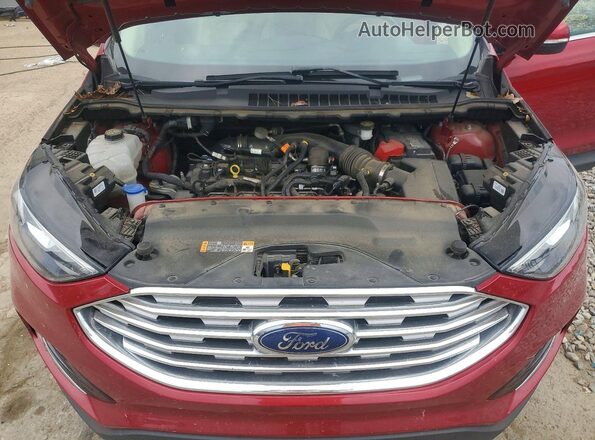2FMPK3J97LBB00621 2020 FORD EDGE Красный Вид подкапотного пространства