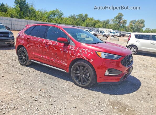2FMPK3J97MBA56668 2021 FORD EDGE Red Delantero derecho