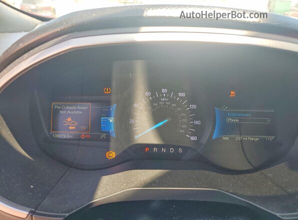 2FMPK3J97MBA56668 2021 FORD EDGE Red Vista del cuadro de instrumentos