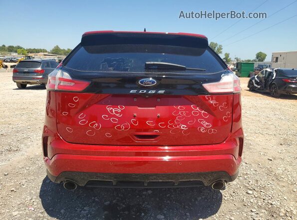 2FMPK3J97MBA56668 2021 FORD EDGE Red Vista trasera