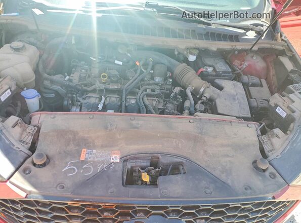 2FMPK3J97MBA56668 2021 FORD EDGE Red Vista del compartimento del motor