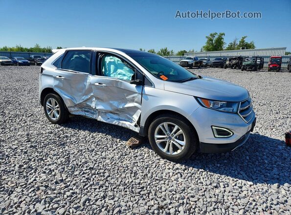 2FMPK3J98GBC51456 2016 FORD EDGE Silver Przód prawy