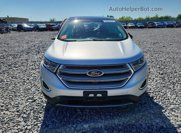 2FMPK3J98GBC51456 2016 FORD EDGE Silver Widok z przodu