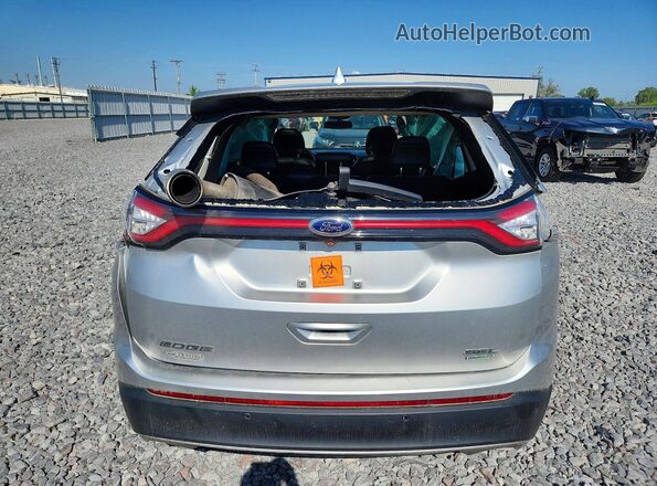 2FMPK3J98GBC51456 2016 FORD EDGE Silver Widok z tyłu