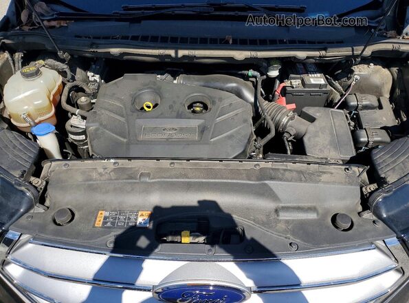 2FMPK3J98GBC59444 2016 FORD EDGE Charcoal Vista del compartimento del motor