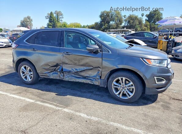 2FMPK3J98GBC59444 2016 FORD EDGE Charcoal Delantero derecho