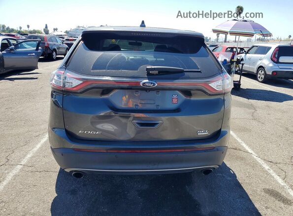 2FMPK3J98GBC59444 2016 FORD EDGE Charcoal Vista trasera