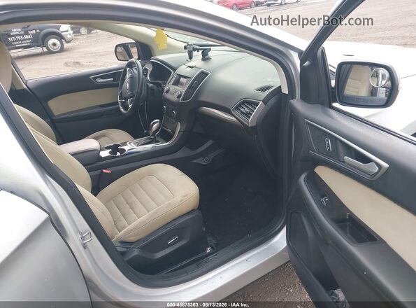 2FMPK3J98HBB58700 2017 FORD EDGE Silver Սալոնի դիմացի տեսք