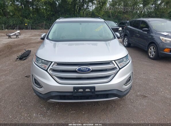 2FMPK3J98HBB58700 2017 FORD EDGE Silver Սարքավորումների վահանակի տեսք