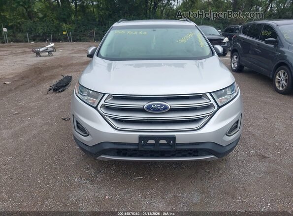 2FMPK3J98HBB58700 2017 FORD EDGE Silver Դիմացի տեսք