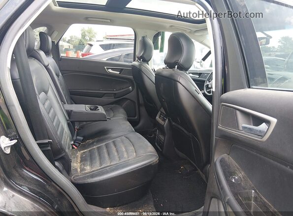 2FMPK3J98HBC42774 2017 FORD EDGE Black Vista de la etiqueta del VIN