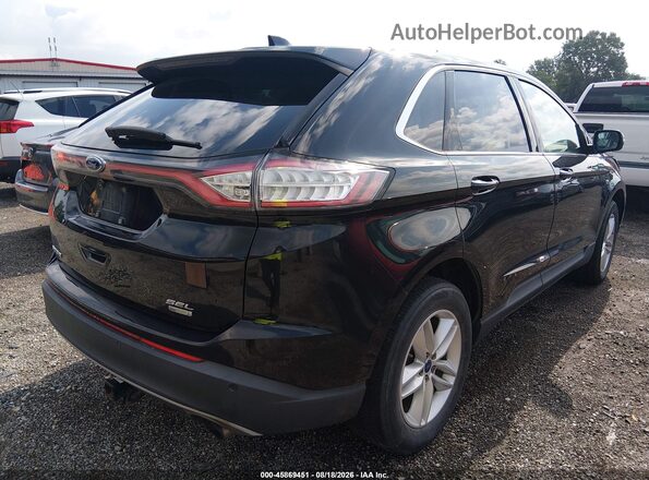 2FMPK3J98HBC42774 2017 FORD EDGE Black Trasero derecho