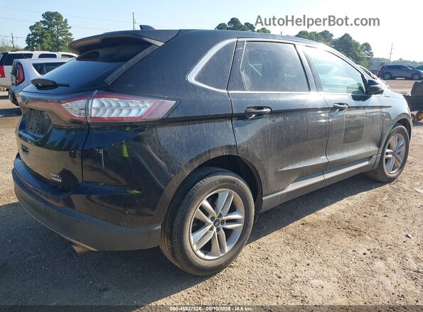 2FMPK3J98JBB38808 2018 FORD EDGE Black Tył prawy