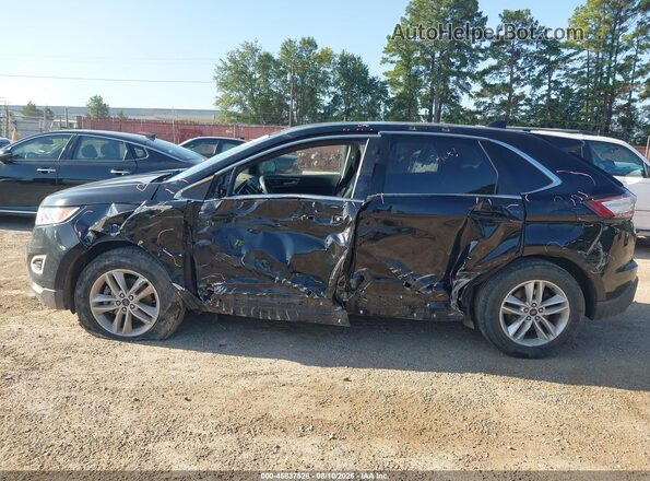 2FMPK3J98JBB38808 2018 FORD EDGE Black Widok wnętrza 360 stopni