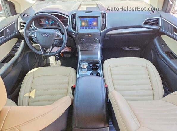 2FMPK3J98LBA13584 2020 FORD EDGE Red Առջևի վահանակի տեսք