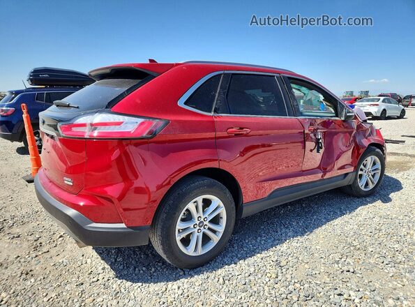 2FMPK3J98LBA13584 2020 FORD EDGE Red Հետևի աջ