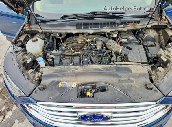 2FMPK3J98LBA66768 2020 FORD EDGE Blue Вид підкапотного простору