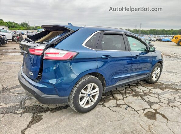 2FMPK3J98LBA66768 2020 FORD EDGE Blue Задня права чверть