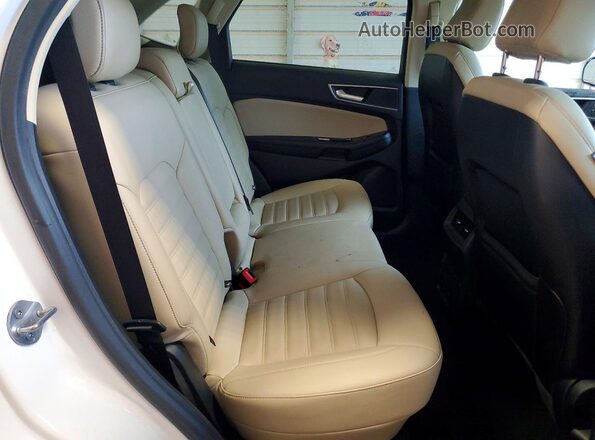 2FMPK3J98LBA83134 2020 FORD EDGE White უკანა სალონის ხედი