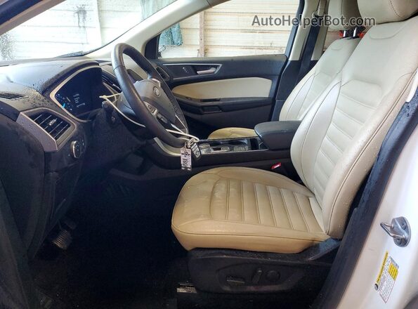 2FMPK3J98LBA83134 2020 FORD EDGE White წინა სალონის ხედი