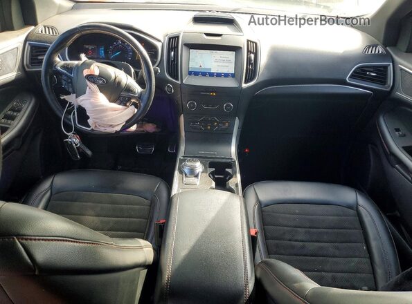 2FMPK3J98LBB55756 2020 FORD EDGE Silver Dashboard view