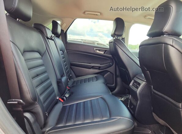 2FMPK3J98MBA21833 2021 FORD EDGE Silver უკანა სავარძლების ხედი