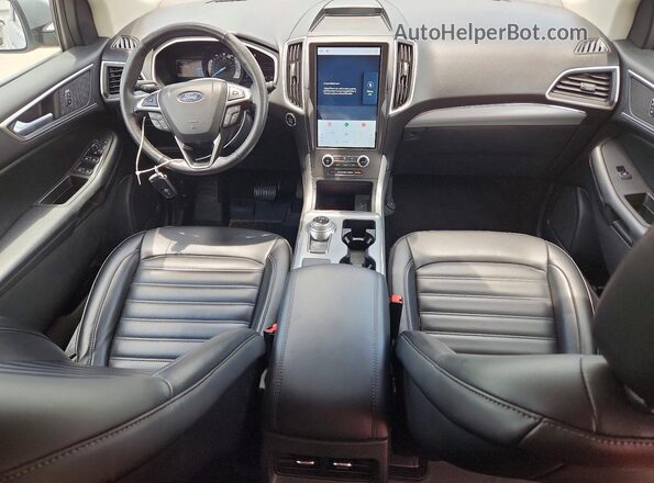 2FMPK3J98MBA21833 2021 FORD EDGE Silver წინა პანელის ხედი