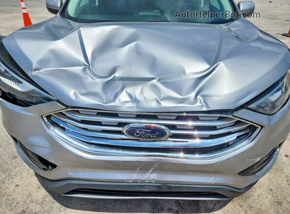 2FMPK3J98MBA21833 2021 FORD EDGE Silver უკანა სალონის ხედი