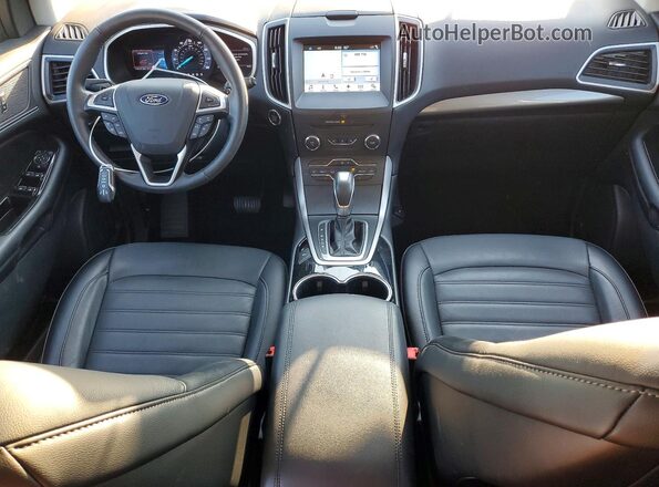 2FMPK3J99GBC39834 2016 FORD EDGE Red Widok deski rozdzielczej
