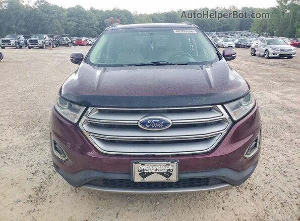 2FMPK3J99HBB66580 2017 FORD EDGE Purple წინა ხედი