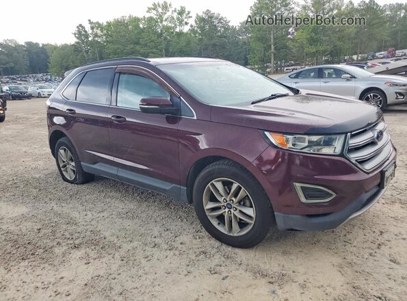 2FMPK3J99HBB66580 2017 FORD EDGE Purple წინა მარჯვენა
