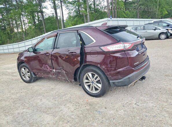 2FMPK3J99HBB66580 2017 FORD EDGE Purple უკანა მარცხენა