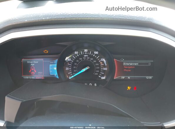 2FMPK3J99JBC07067 2018 FORD EDGE White Вид задніх сидінь