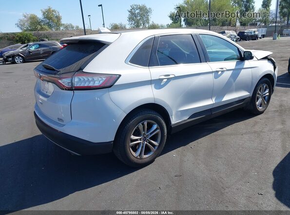 2FMPK3J99JBC07067 2018 FORD EDGE White Задня права чверть