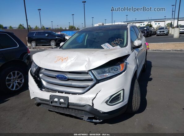 2FMPK3J99JBC07067 2018 FORD EDGE White Вид спереду