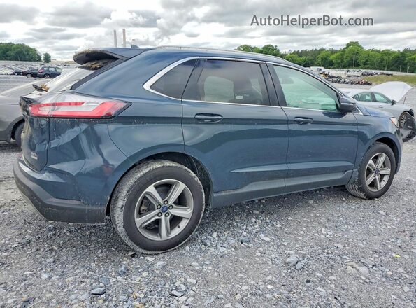2FMPK3J99KBB08301 2019 FORD EDGE Blue Հետևի աջ