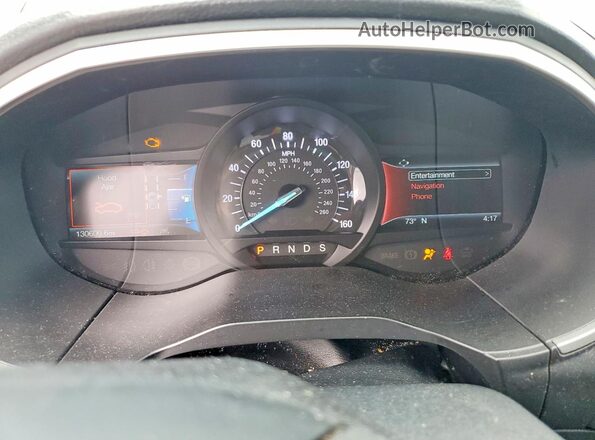 2FMPK3J99KBB08301 2019 FORD EDGE Blue Սարքավորումների վահանակի տեսք