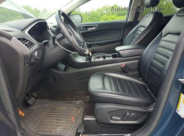 2FMPK3J99KBB08301 2019 FORD EDGE Blue Սալոնի դիմացի տեսք