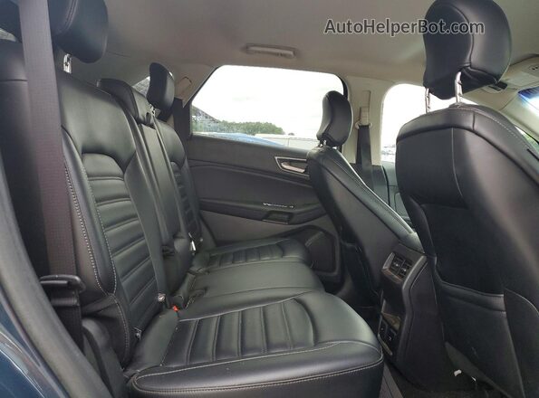 2FMPK3J99KBB08301 2019 FORD EDGE Blue Հետևի նստատեղերի տեսք