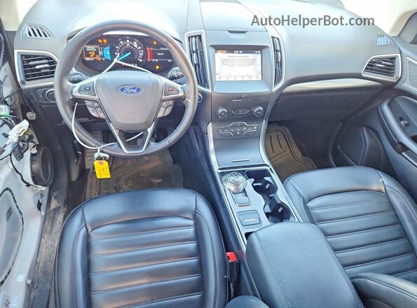 2FMPK3J99KBC01013 2019 FORD EDGE White Вид панелі приладів