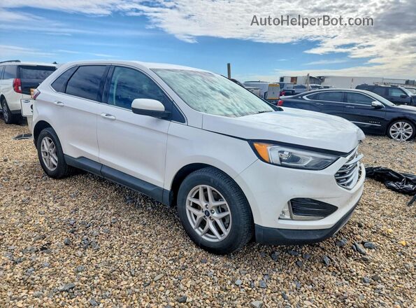2FMPK3J99MBA21520 2021 FORD EDGE White Przód prawy