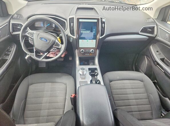 2FMPK3J99MBA21520 2021 FORD EDGE White Widok deski rozdzielczej