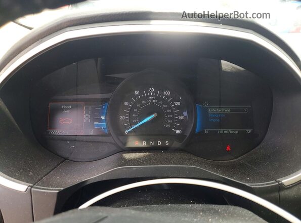 2FMPK3J99MBA65632 2021 FORD EDGE Gray Вид щитка приладів