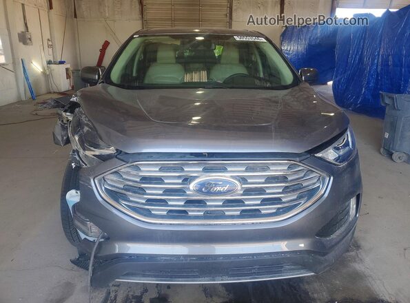 2FMPK3J99MBA65632 2021 FORD EDGE Gray Вид спереду