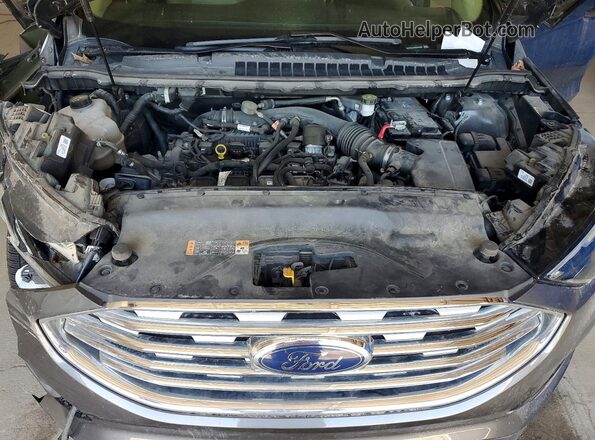 2FMPK3J99MBA65632 2021 FORD EDGE Gray Вид підкапотного простору